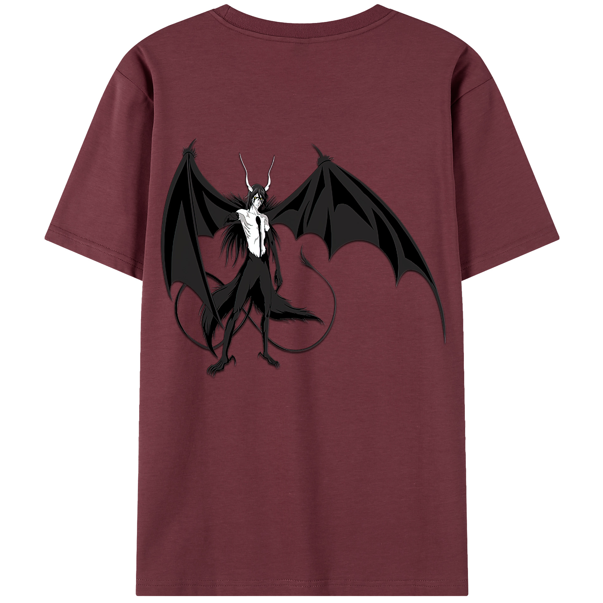 （画像用） ブリーチ ウルキオラ·シファー BLEACH Ulquiorra cifer 綿100％半袖Tシャツ（背面プリント）
